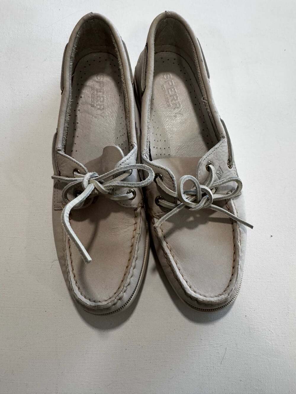 Womens Sperry Top-Sider Classic Leather Boat Shoes